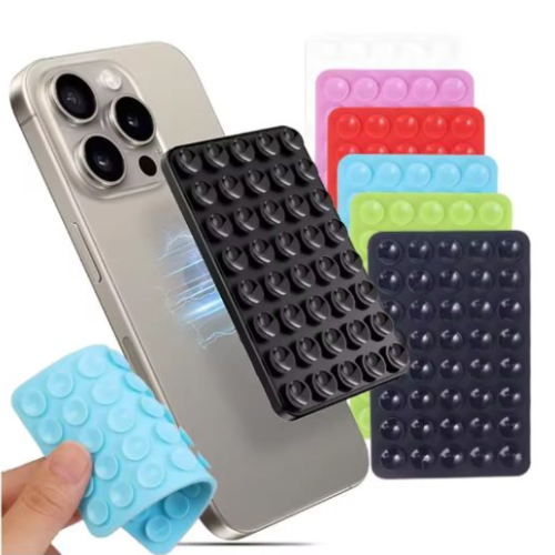 Suction Cup Grip for Phone Double-Side - Black